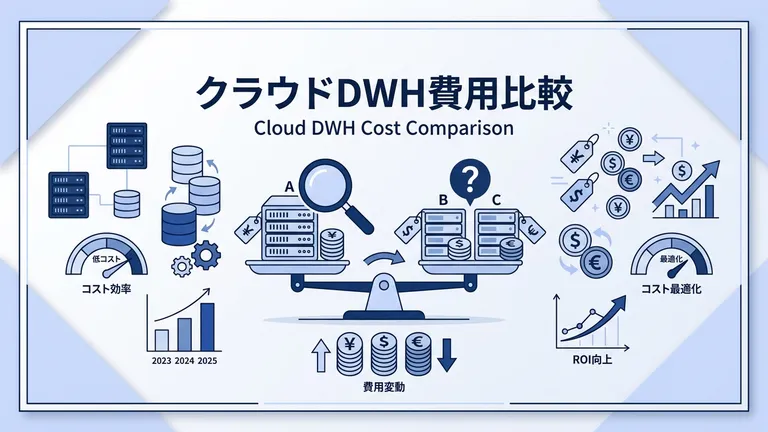 クラウドDWH費用比較｜BigQuery・Snowflake・Redshift
