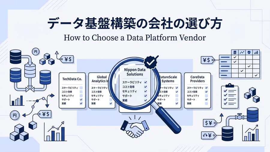 データ基盤構築の会社の選び方・比較｜失敗しない発注先