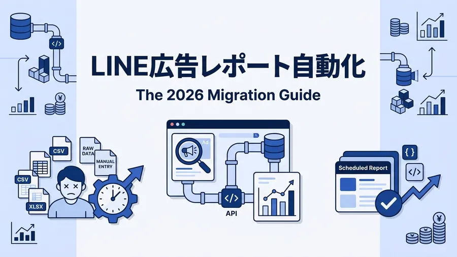 LINE広告レポート自動化の現在地｜API終了とLINEヤフー広告への移行