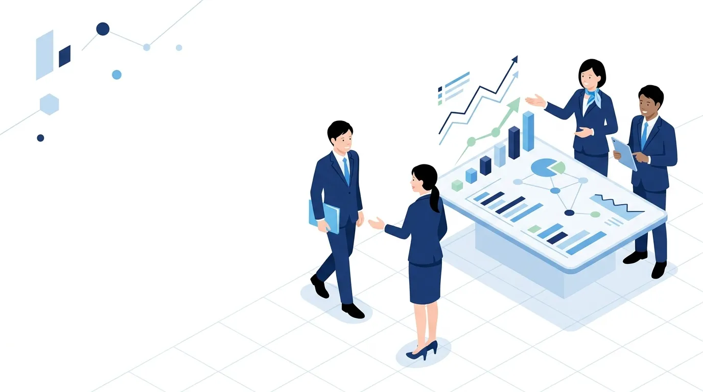 データで社会を動かす仲間を募集するイメージ