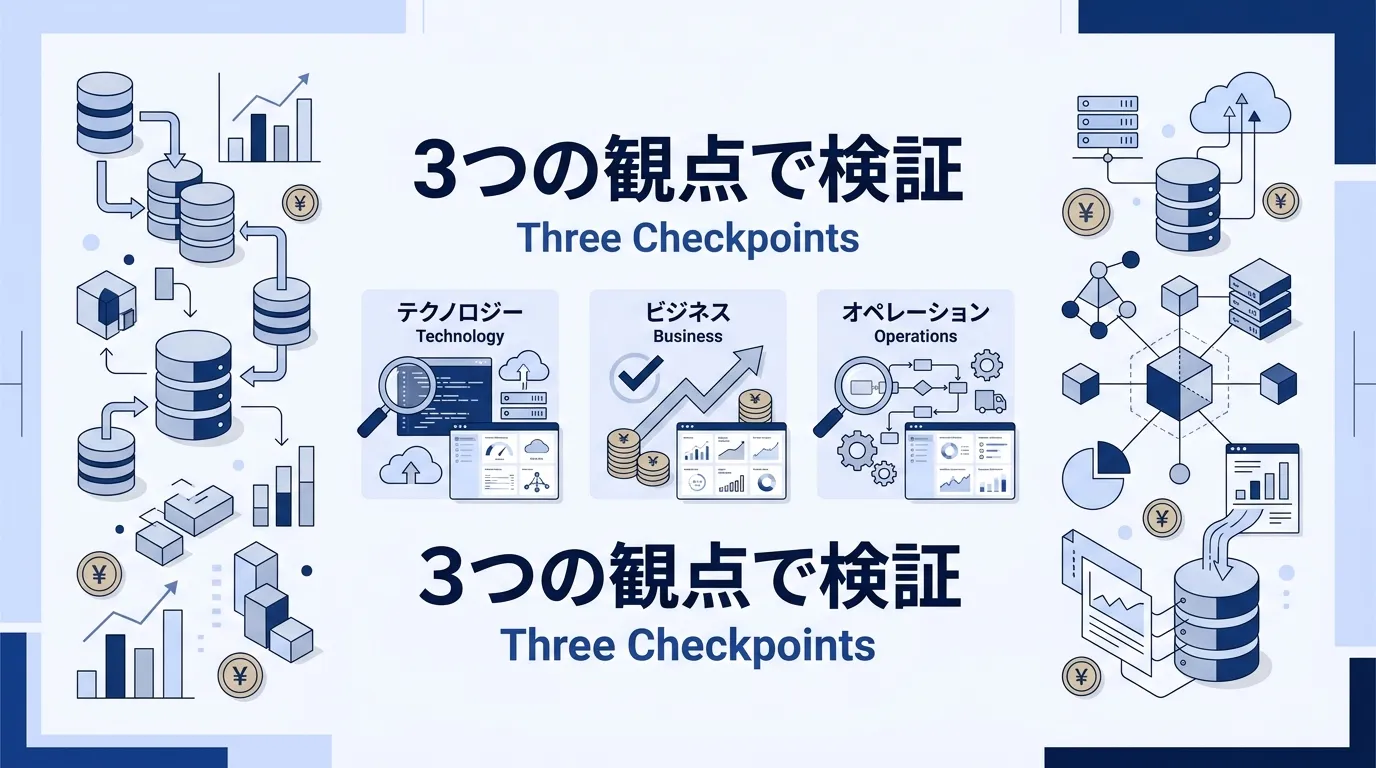データ基盤のPoCで検証する3観点