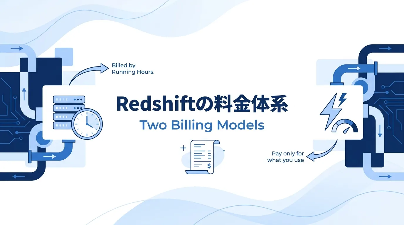 Redshiftの料金体系：2つの課金モデルと従量オプション