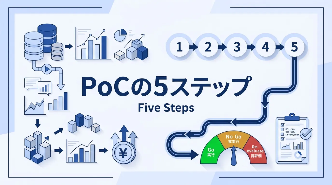 データ基盤PoCの進め方5ステップ