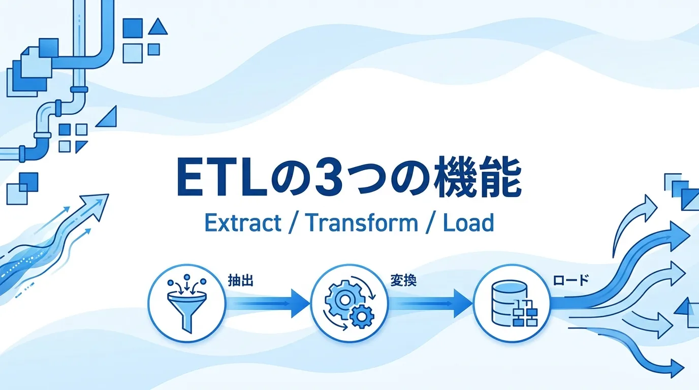 ETLの3つの機能