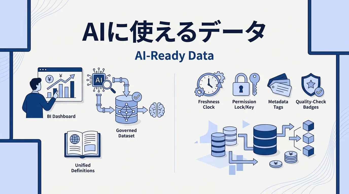 AIに使えるデータはBI向けとは別物