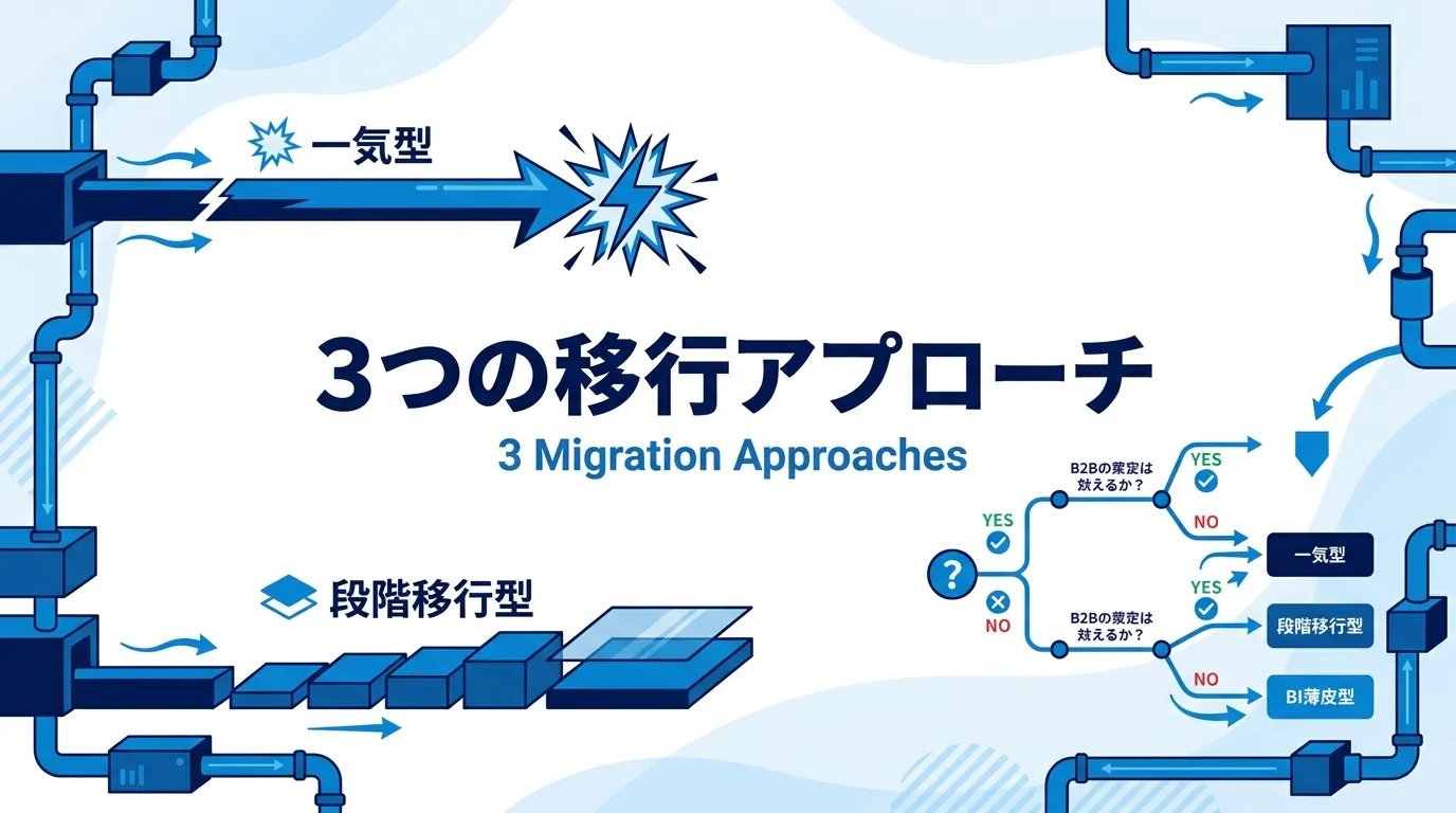 Excelからデータ基盤への3つの移行アプローチ