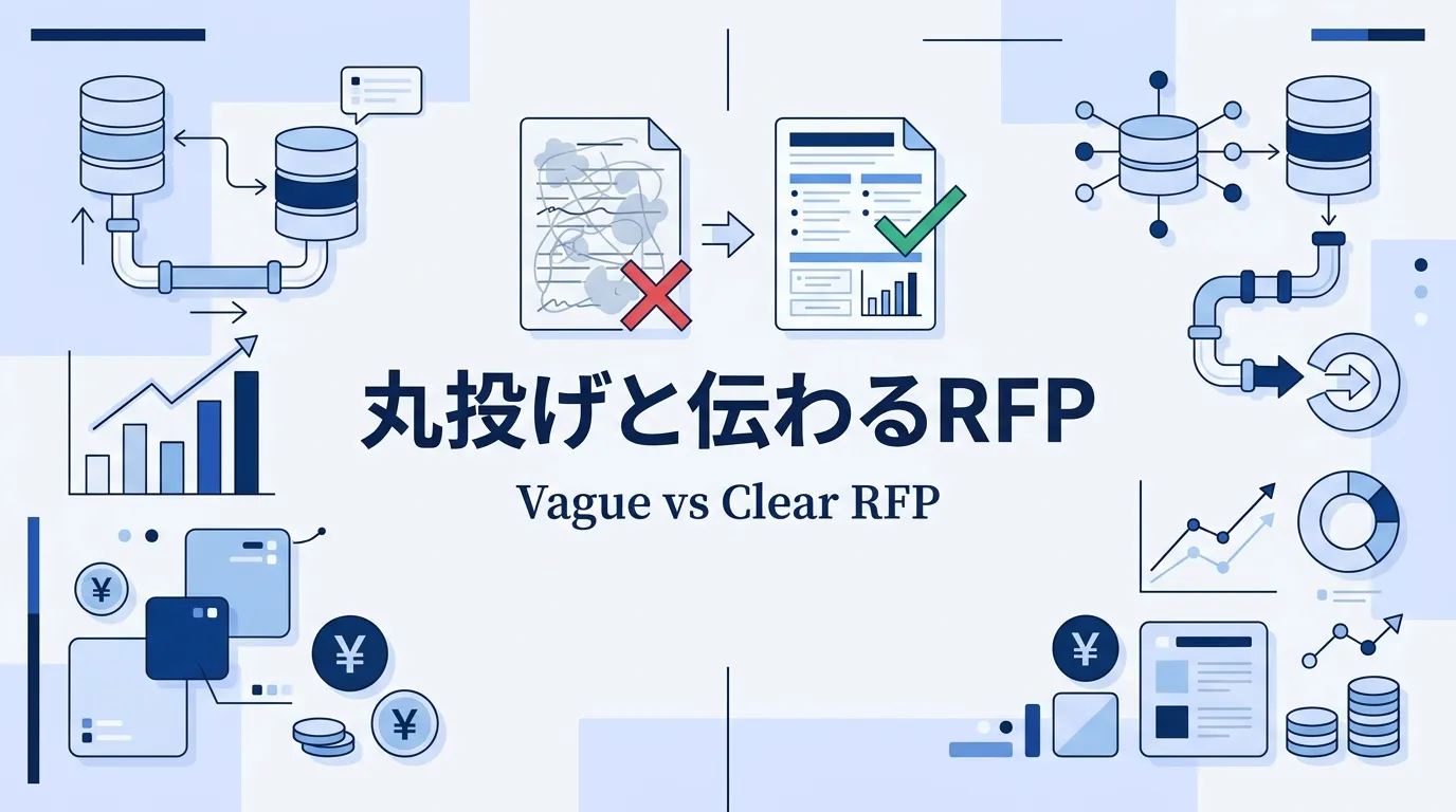 丸投げRFPと伝わるRFPの違い