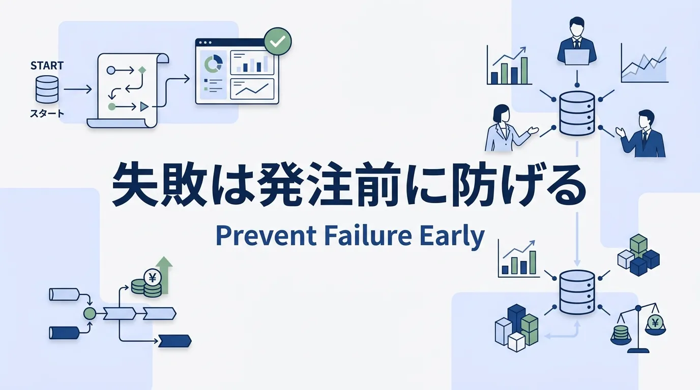 データ基盤構築の失敗事例と注意点は発注前に防げる