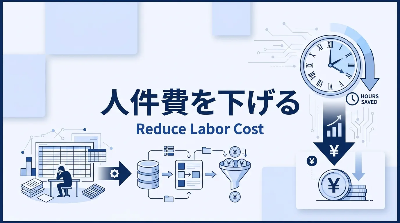 データ基盤の運用の人件費を下げる