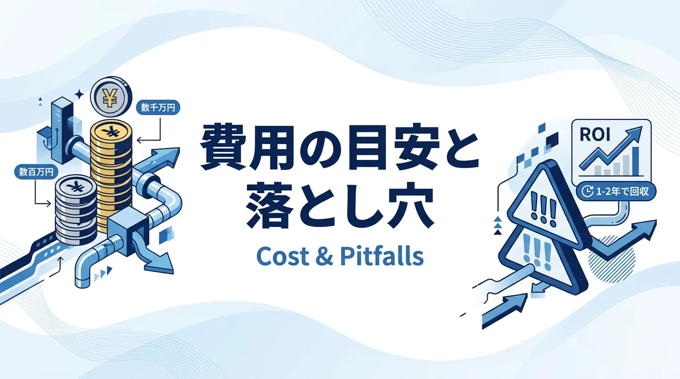 データ基盤移行の費用目安と落とし穴